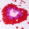 thumbnail image 2 of JeashCHAT 100 Pcs Silk Rose Petals Artificial Flowers for Romantic Night Valentine's Day Wedding Party Home Hotel Room Flower Decoration, 2 of 2