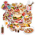thumbnail image 4 of 35pcs Cartoon Food Stickers Snack Pack Food Stickers Kids Stickers for Suitcase Laptop Guitar, 4 of 9