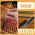thumbnail image 4 of MLINS Piano Tuning Toolkit with Rubber and Metal Accessories 6 Piece Set for Precise Soundproof Tape, 4 of 5