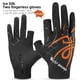 thumbnail image 5 of WEST BIKING Guantes de bicicleta Guantes de mano transpirables con corte de dos dedos (naranja L), 5 of 6