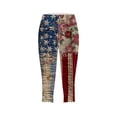 thumbnail image 5 of Wiyuqeen 4th of July Capri Leggings for Women High Waist American Flag Pants Stretchy Slim Fit Yoga Gym Leggings Plus Size Holiday Capris, 5 of 5