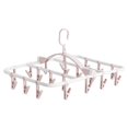 thumbnail image 1 of CNKOO 1pc Clothes Drying Hanger Multiple Clips Traceless Odorless for Home Wardrobe, 1 of 9