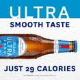 thumbnail image 4 of Michelob Ultra ZERO Non-alcoholic American Lager Beer 6 pack 12 fl oz Glass Bottles, 0% ABV, 4 of 9