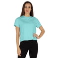 thumbnail image 1 of Inkmeso T-Shirt à Manches Courtes pour Femmes Épaules Tombantes Col Rond T-Shirts d'Été Décontractés, 1 of 7