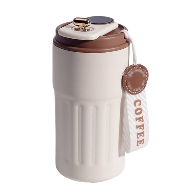 Pantalla de temperatura inteligente 316 Taza de vacío de acero inoxidable Taza de café para hombres y mujeres Taza de agua portátil de alto valor Taza simple personalizada