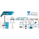 thumbnail image 2 of Soporte Para TV A Techo Soportes Aries Sky 600 de 40 a 65 Pulgadas, 2 of 4