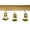 #63/61, variant on Godiva Collection - 2 1/2" length SMALL TASSEL FRINGE (25 Yard Roll) - BF-4099-82/28 Taupe and Beige