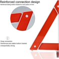thumbnail image 4 of Dynamovolition Car Vehicle Emergency Breakdown Warning Sign Reflective Road Safety Triangle Foldable Reflective Road Safety Sign - Red, 4 of 5
