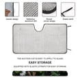 thumbnail image 2 of Trolland Parasol para Parabrisas Delantero Protector Plegable, Visera Solar para Auto Bloquea Rayos UV Mantiene tu Vehículo Fresco 130cm*70cm, 2 of 6
