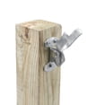 thumbnail image 5 of Plum Fittings Galvanized Pressed Steel Gate Fork Latch - 1-3/8" Fork, Wall Mount for Chain Link Fence Gate, 5 of 5