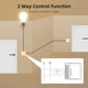 thumbnail image 2 of 3X Módulo de Interruptor de Atenuación Inteligente Tuya Zigbee, Control de 2 Canales, Luces LED, Interruptor Regulable, Atenuación Continua + Control por Voz, 2 of 5