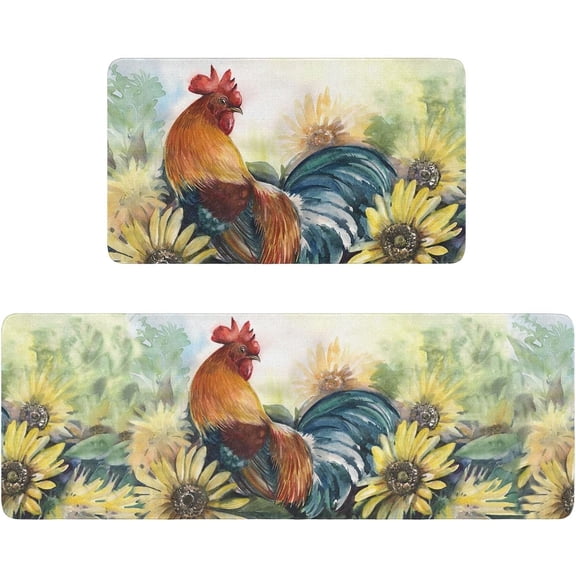 Spring Outdoor Door Mat for Front Door,Funny Lovely Stylish Welcome Hello Doormat for Outside Entry