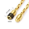 thumbnail image 2 of Men's Bullet Urn Locket Stainless Steel Chain Link Bracelet for Ashes Perfume Cremation Jewelry Funeral Urn Bracelet for Ashes Gift, 2 of 5