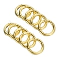 thumbnail image 1 of Unique Bargains Gold Zinc Alloy Spring Gate O Ring Snap Clip Buckle 10 Pack, 1 of 5