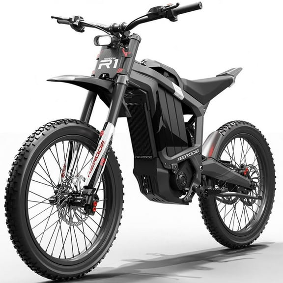 HEZZO Electric Dirt Bike 72V 8000W Motor 35AH Battery 56MPH Max Speed 75 Mile Range Hydraulic Brakes for Adults