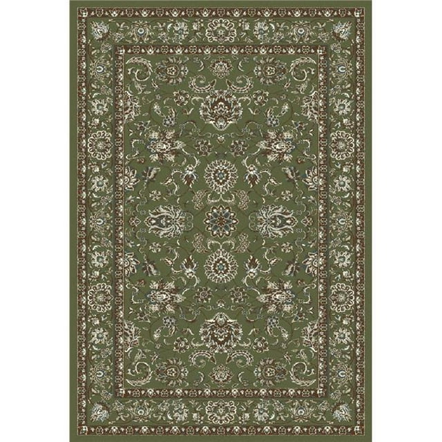 Art Carpet 841864102444 4 x 6 ft. Arabella Collection Traditional Border Woven Area Rug, Green