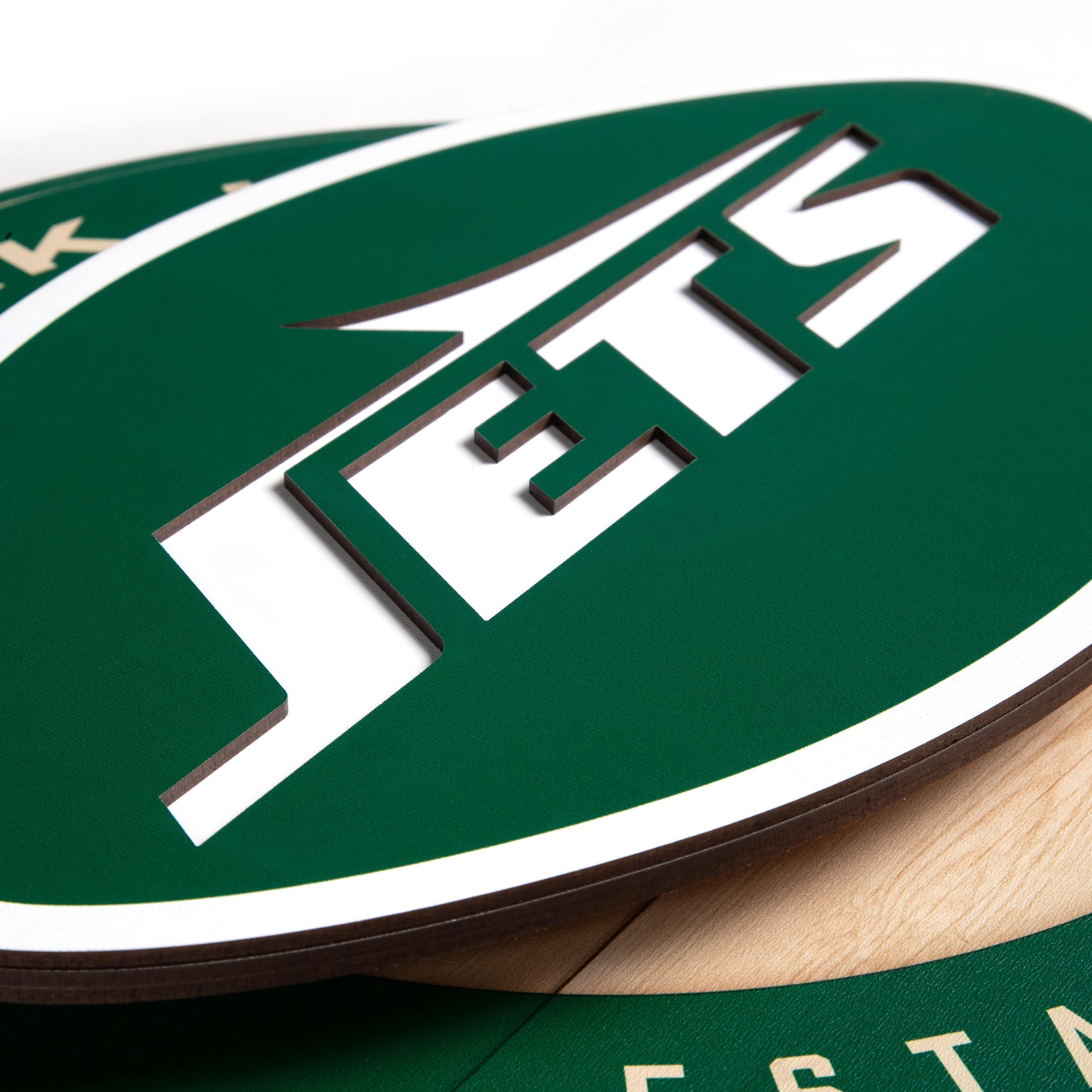 YouTheFan NFL New York Jets 3DX Circle Wall Art