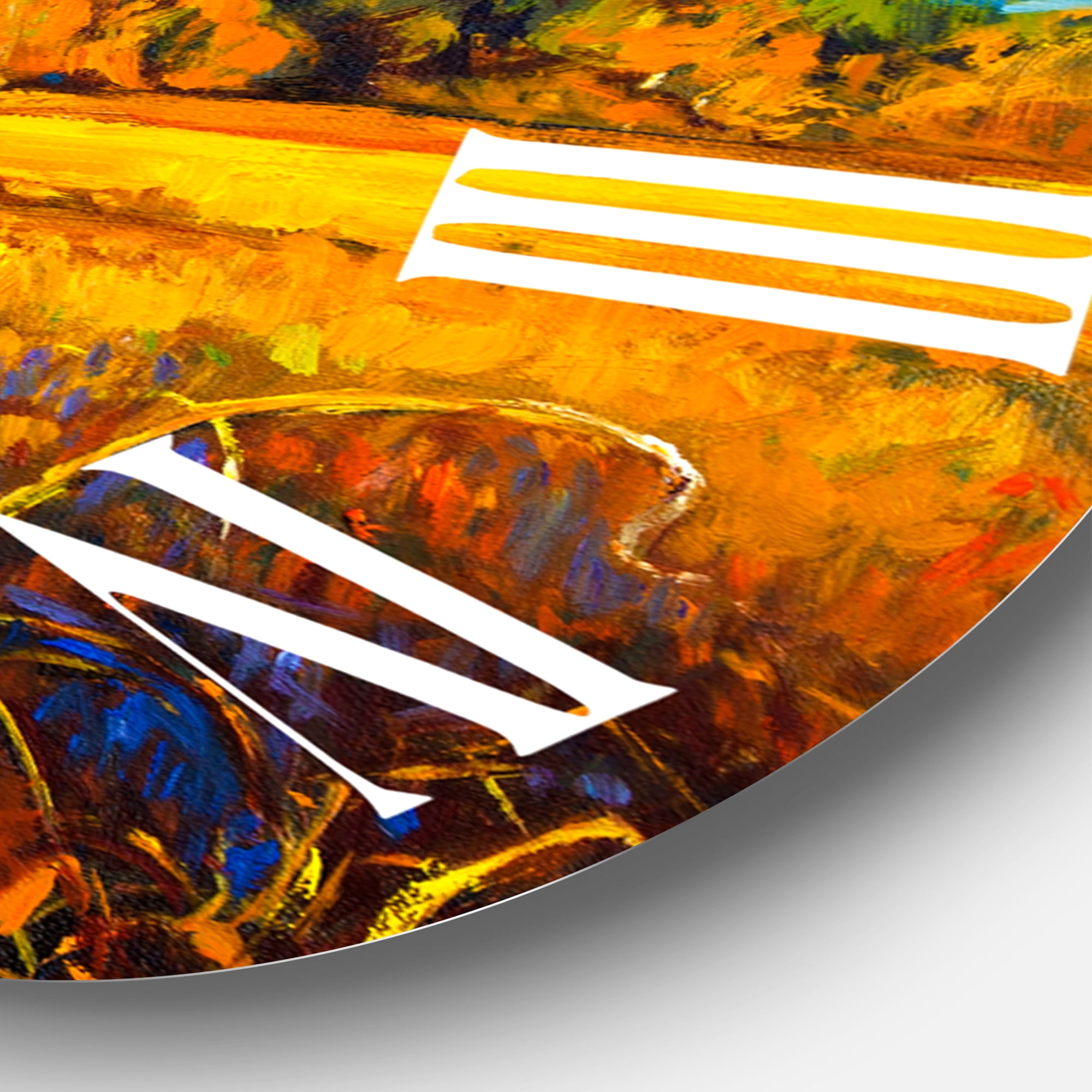 Designart 1 in Traditional Wall Clock