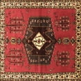 thumbnail image 1 of Ahgly Company Indoor Square Persian Brown Traditional Area Rugs, 8' Square, 1 of 4