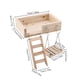 thumbnail image 4 of Juguetes para mascotas juguetes de madera para hámster kits de escalada repisa para hámster para gatear mascota pequeña para saltar Amonsee Otros, 4 of 8