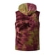thumbnail image 4 of Hombres Casual sin mangas Tie-dye Pullover Chaleco con capucha Camiseta Blusa Chaleco Tops Pompotops oipoqjl29595, 4 of 4