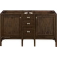 thumbnail image 2 of James Martin Vanities E444-V60d-3Csp Addison 60" Free Standing Double Basin Hardwood, 2 of 7