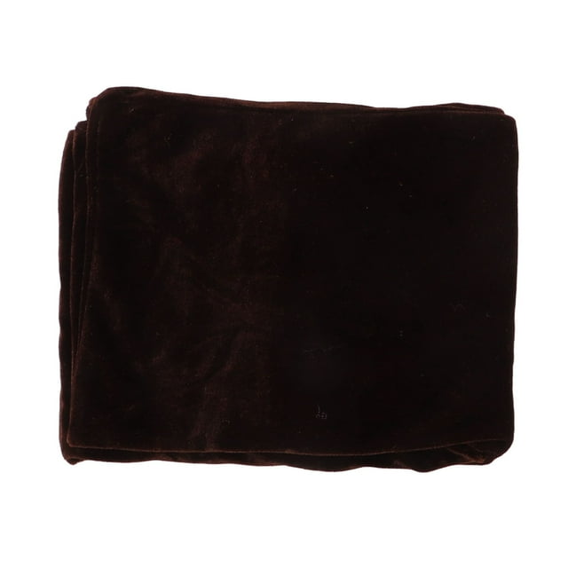 Piano Bench Cover, Velvet Piano Bench Cover Anti Pilling Soft Easy To Carry Non Slip For Protection Coffee