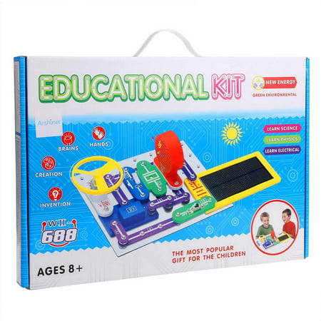 Science Circuit Smart Electronic Blocks Kit for Kids, DIY Educational Science Kit Toy