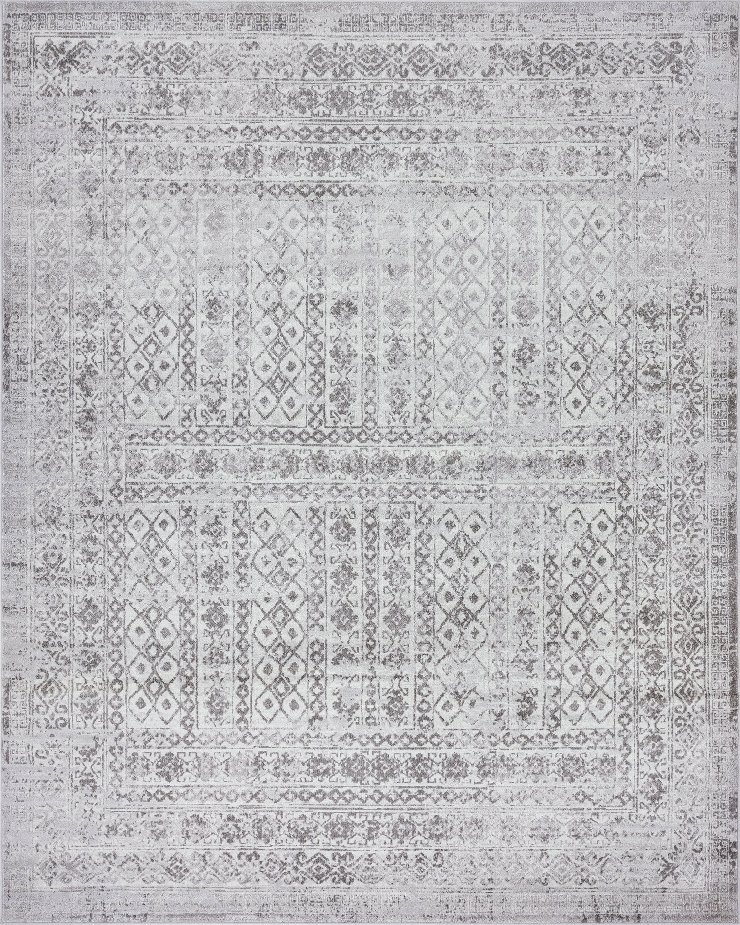9x12 Modern Gray Large Area Rugs for Living Room | Bedroom Rug | Dining Room Rug | Indoor Entry or Entryway Rug | Kitchen Rug | Alfombras para Salas 8'9'' x 12'2''