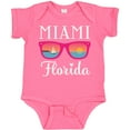thumbnail image 3 of Inktastic Miami Florida Vacation Beach Trip Girls Baby Bodysuit, 3 of 5