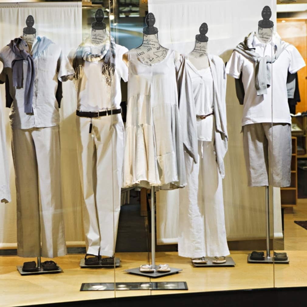 FDW 67 "H Polypropylene New,Adult Female Mannequin ,Wooden Tripod Stand, Perfect for Display