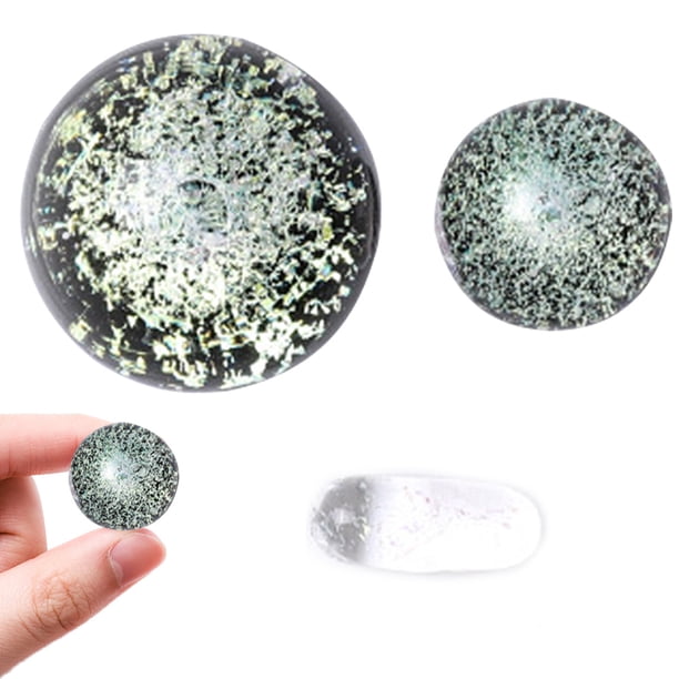 Juego de bolas de cristal de estrella, esfera de cristal de bola sólida para decoración del hogar, regalo de cumpleaños, rellenos de floreros para niños, decoraciones para peceras
