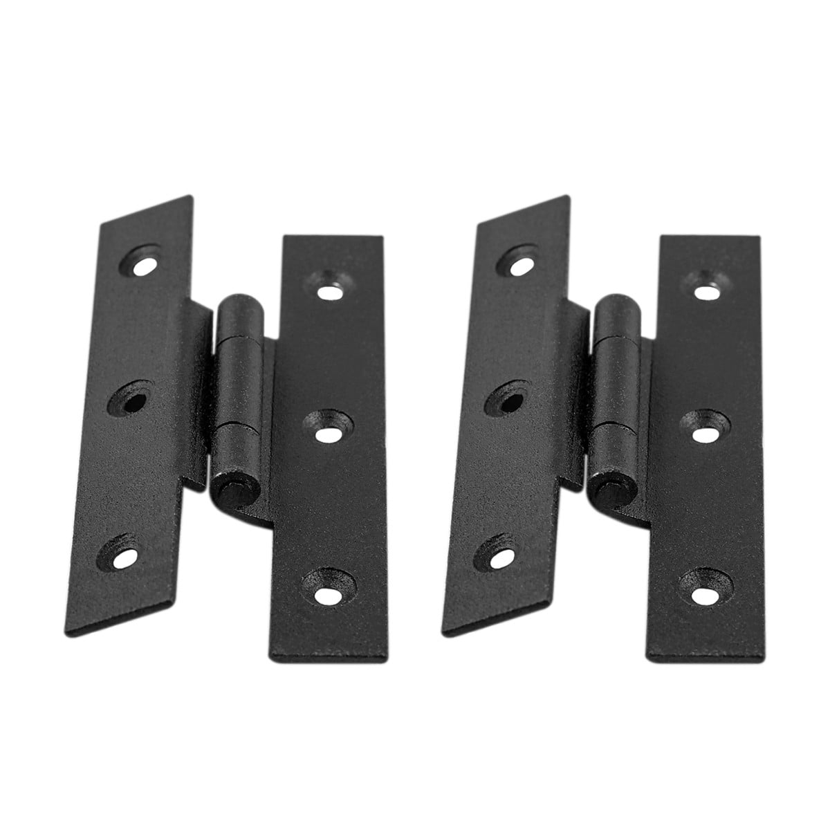 Stainless Steel 6 Hole Door Hinges with Screws 1.3 x 1.75 in, 30 Pack 