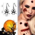 thumbnail image 3 of ¡Autorización! Pendientes divertidos de fiesta de Halloween a la moda con forma de murciélago y calabaza de Halloween, pendientes pequeños con gancho para la oreja, compre 2 y obtenga 3, 3 of 3