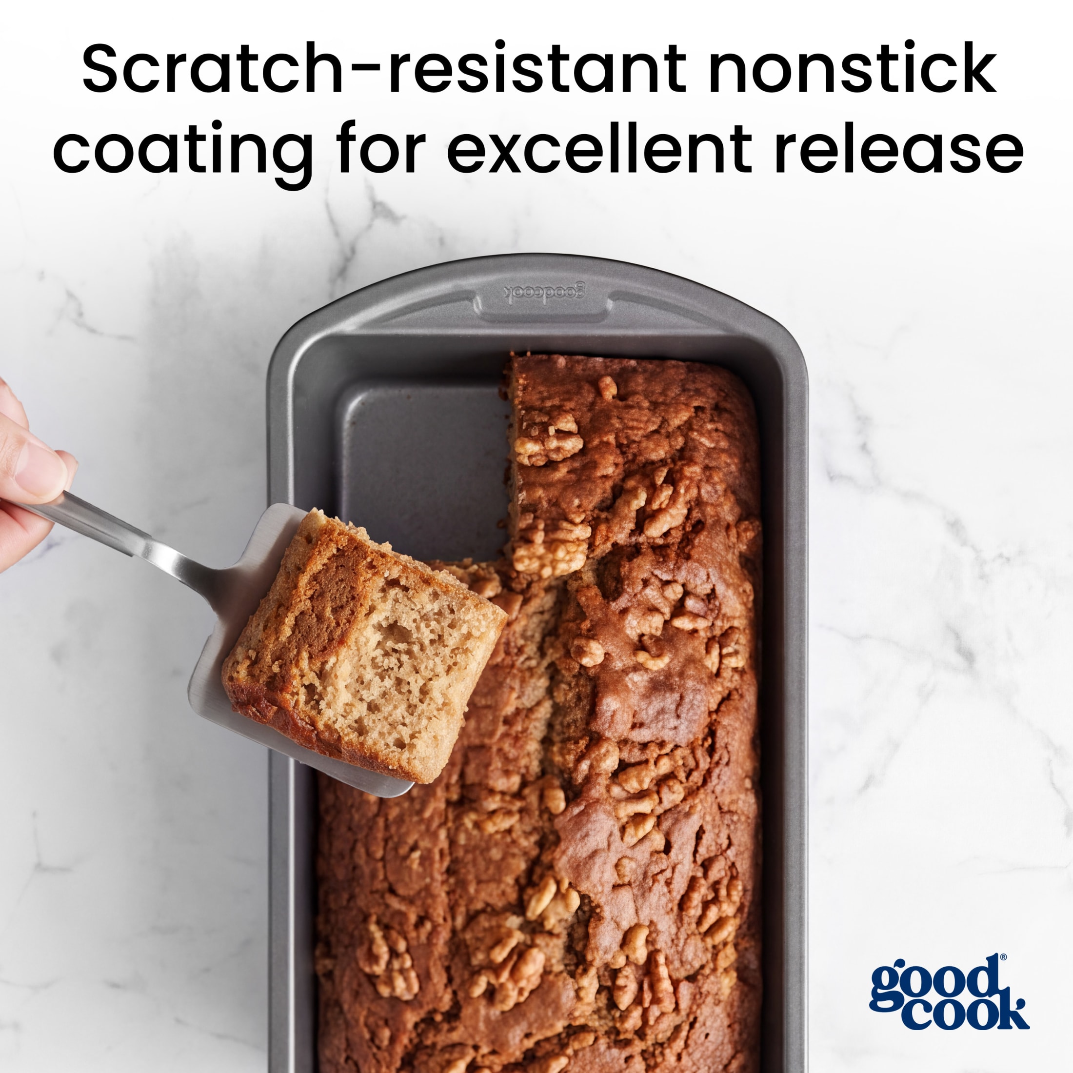 GoodCook Extra-Large Nonstick Loaf Pan Set of 2 photo 4