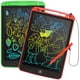 thumbnail image 1 of Paquete de 2 tabletas de escritura LCD, tableta de dibujo con tablero de garabatos colorido de 10 pulgadas para, 1 of 5