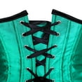 thumbnail image 4 of Grebrafan Underbust Corsets for Women Fashion Green S, 4 of 5