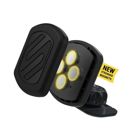 Scosche MXDM-XCES0 MagicMount Magnetic Dash Phone Mount w/ 360° Adjustable Magnet Head, Black