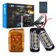 thumbnail image 3 of Kenally Auto Grille Light Bar Control remoto Universal Modificado Actualización Multi-modo Automotriz Vehículo Parrilla Lámpara Parte Accesorios Bombillas para automóviles Iluminación blanca Kenally VI017457-01, 3 of 6