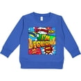 thumbnail image 2 of Inktastic I'm Four Comic Book Toddler Sweatshirt, 2 of 4