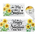 thumbnail image 2 of Sunflower Kitchen Rugs and Mats Set of 2 Cushioned Anti Fatigue Kitchen Rugs Set Non-Skid Washable Kitchen Floor Mats Standing Mat for Kitchen Sink Laundry, 2 of 6