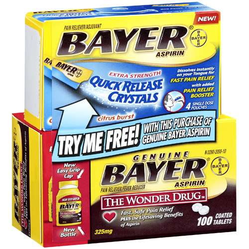 Bayer Asp Tab 100s With Crystals 4s Bp