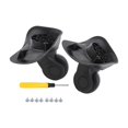 thumbnail image 1 of Ruedas giratorias para maletas yuxing BQLZR 3,58 pulgadas Negro, 1 of 4