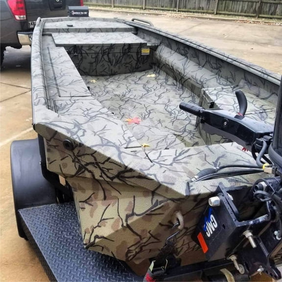 Redleg Camo ™ Timber Thicket 2 piece duck boat camo stencil kit
