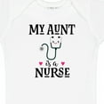 thumbnail image 4 of Inktastic My Aunt is a Nurse Girls Baby Bodysuit, 4 of 5