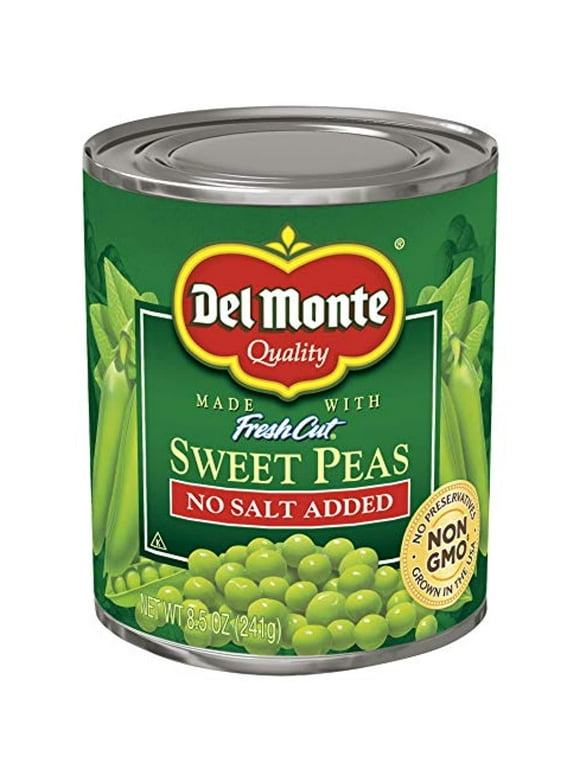 Canned peas in Canned vegetables