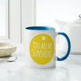 thumbnail image 4 of CafePress - You Are My Sunshine Mugs - 11 oz Ceramic Mug - Novelty Coffee Tea Cup, 4 of 4