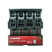 Husky Ratchet Tie-Downs 4 Pack by Husky
