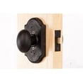 thumbnail image 5 of Weslock 07110M2M2SL20 Durham Premiere Privacy Lock with Adjustable Latch and Full Lip Strike Black Finish, 5 of 7