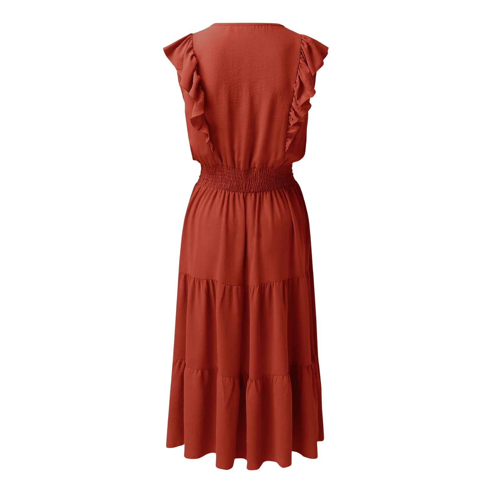 HCURIBAD Womens Dresses, Clearance! Casual Dresses Women's Ruffle